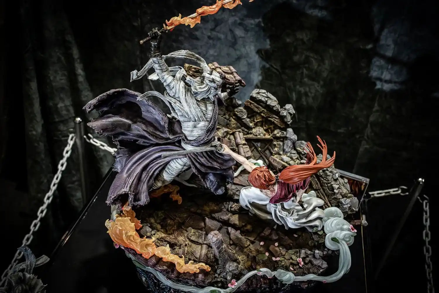 Rurouni Kenshin Elite Exclusive Statue 1/6 Kenshin vs. Shishio 25th Anniversary Edition 60 cm - Smalltinytoystore