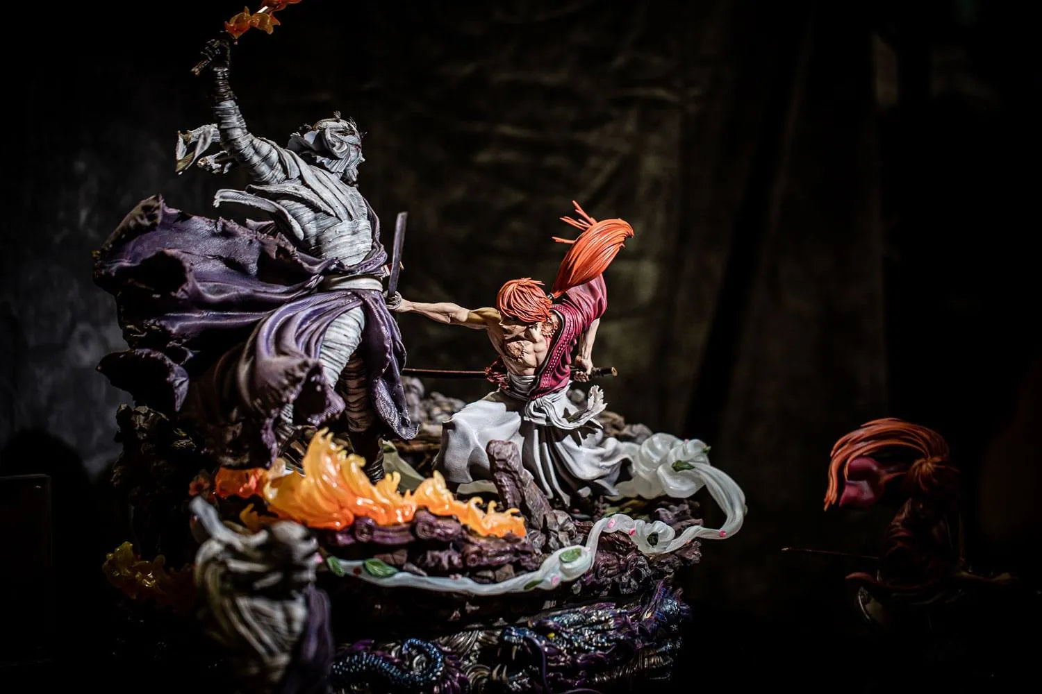 Rurouni Kenshin Elite Exclusive Statue 1/6 Kenshin vs. Shishio 25th Anniversary Edition 60 cm - Smalltinytoystore