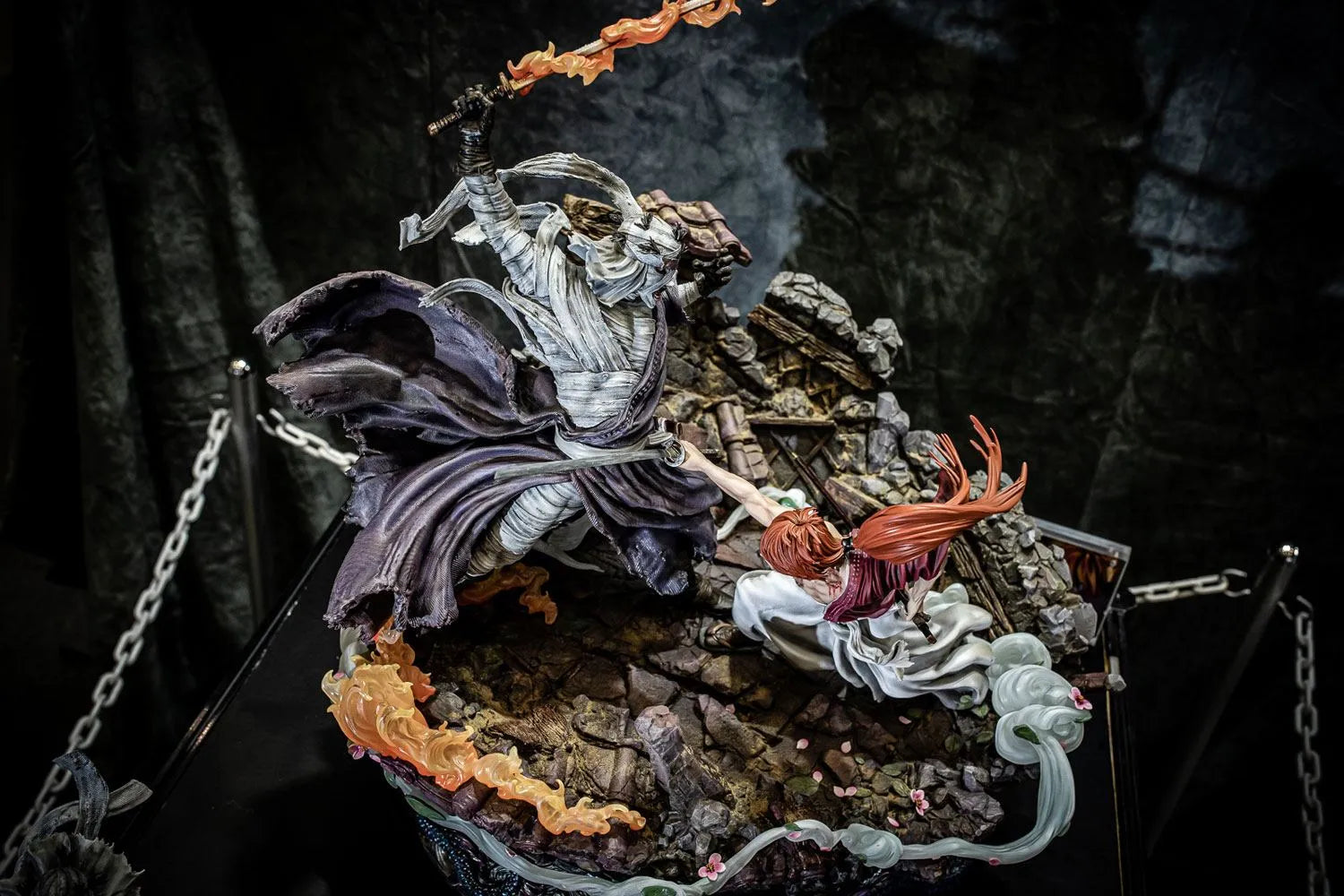 Rurouni Kenshin Elite Exclusive Statue 1/6 Kenshin vs. Shishio 25th Anniversary Edition 60 cm - Smalltinytoystore