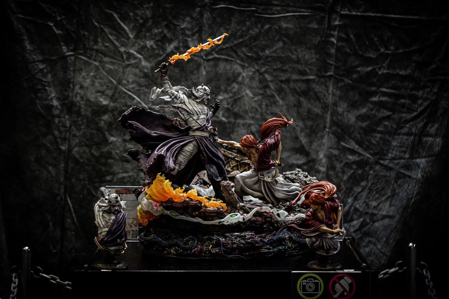 Rurouni Kenshin Elite Exclusive Statue 1/6 Kenshin vs. Shishio 25th Anniversary Edition 60 cm - Smalltinytoystore