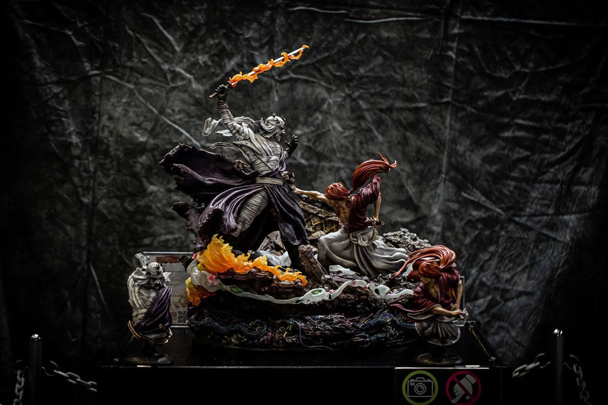 Rurouni Kenshin Elite Exclusive Statue 1/6 Kenshin vs. Shishio 25th Anniversary Edition 60 cm - Smalltinytoystore