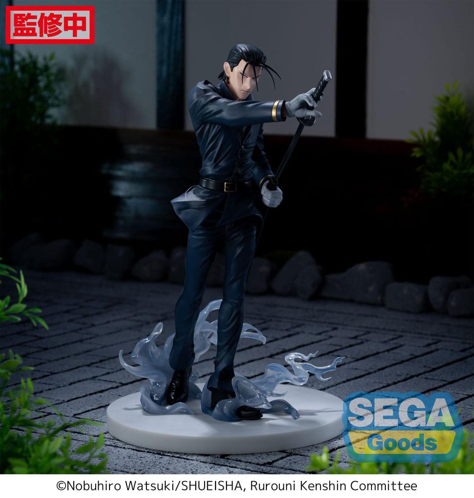 Rurouni Kenshin Luminasta PVC Statue Hajime Saito 21 cm - Smalltinytoystore