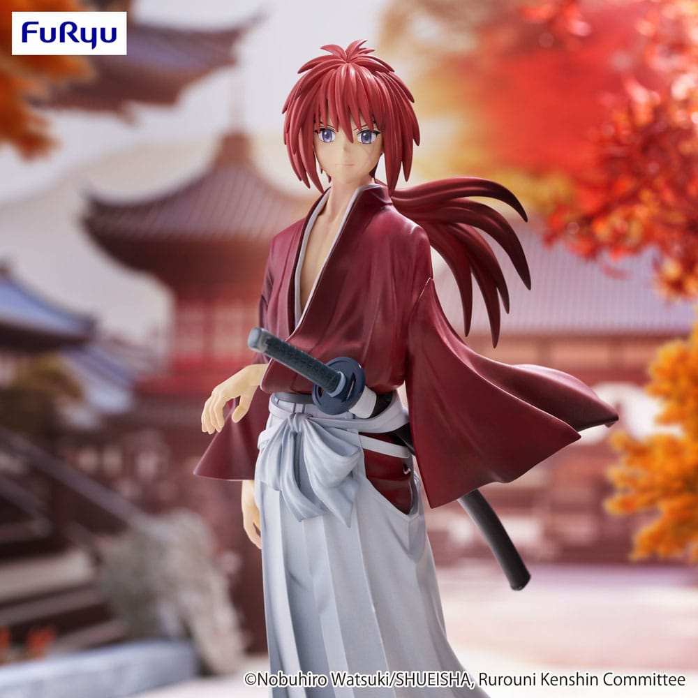 Rurouni Kenshin: Meiji Kenkaku Romantan Trio-Try-iT PVC Statue Kenshin Himura 19 cm - Smalltinytoystore