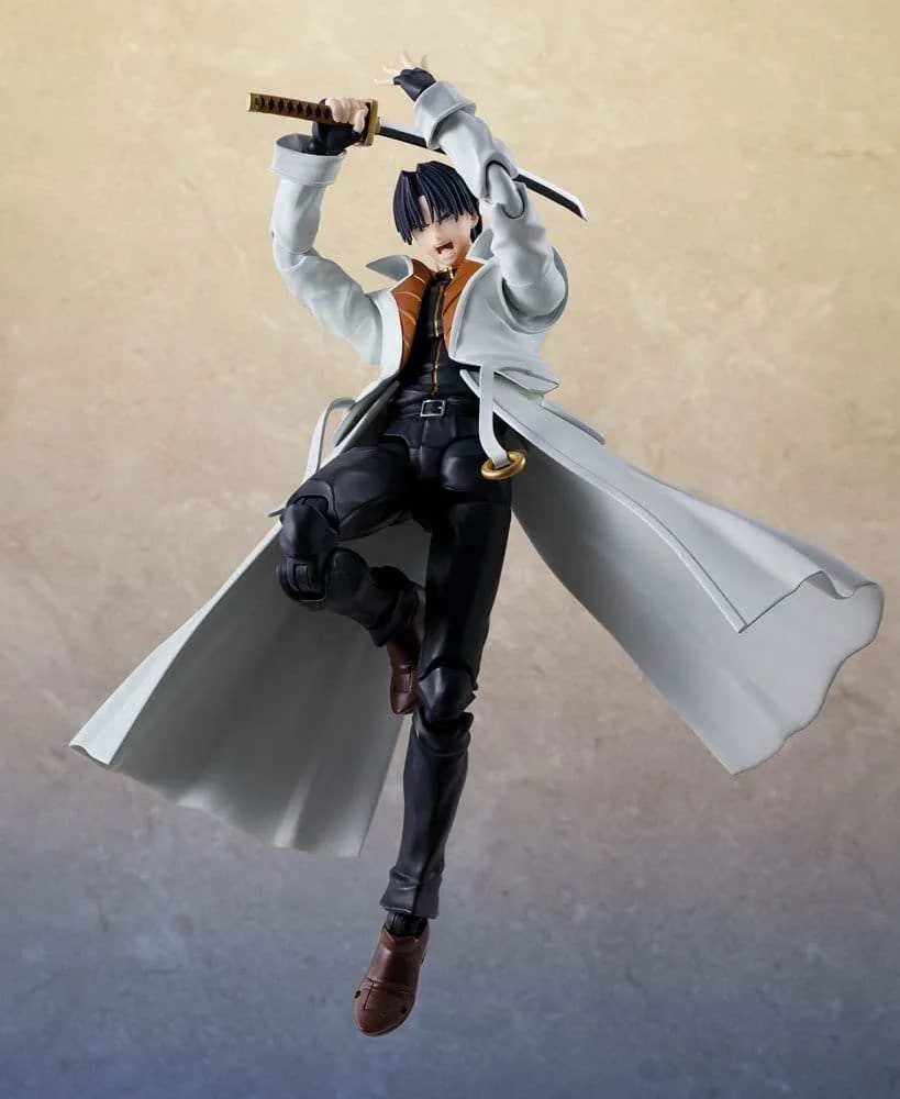 Rurouni Kenshin: Meiji Swordsman Romantic Story S.H. Figuarts Actionfigur Aoshi Shinomori 17 cm - Smalltinytoystore