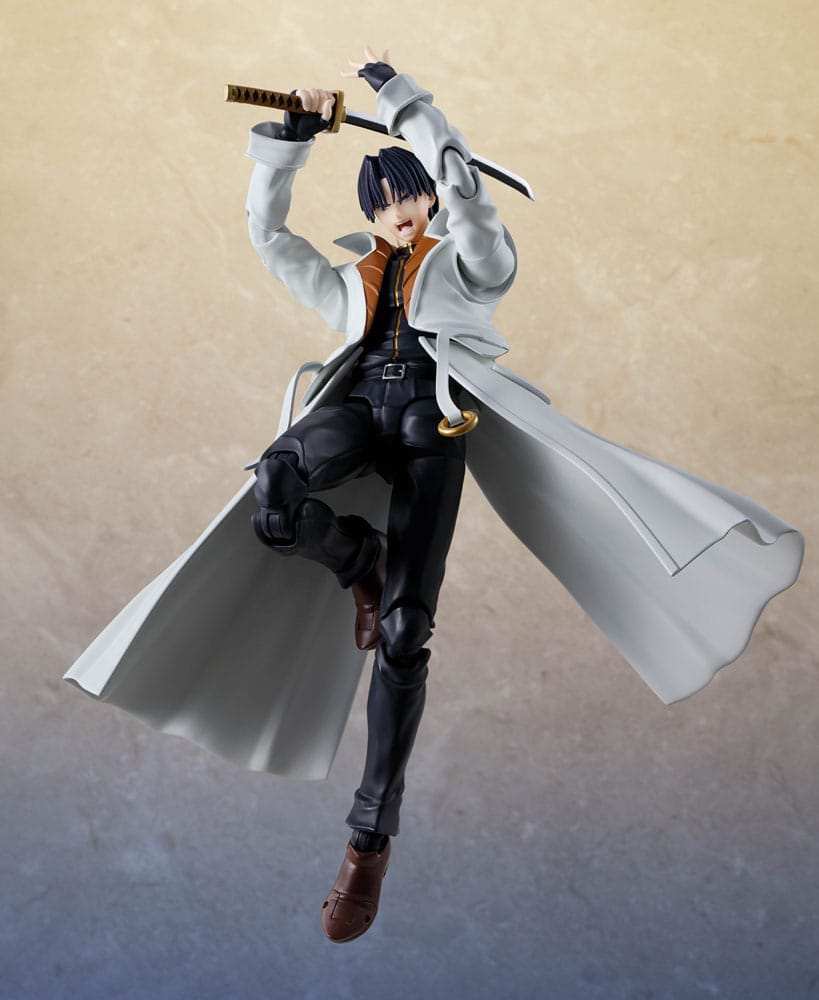 Rurouni Kenshin: Meiji Swordsman Romantic Story S.H. Figuarts Actionfigur Aoshi Shinomori 17 cm - Smalltinytoystore