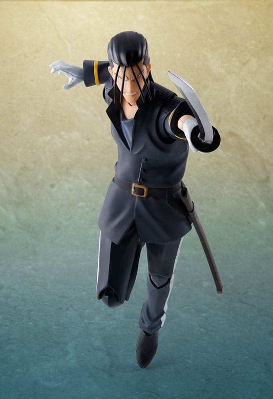 Rurouni Kenshin: Meiji Swordsman Romantic Story S.H. Figuarts Actionfigur Hajime Saito 17 cm - Smalltinytoystore