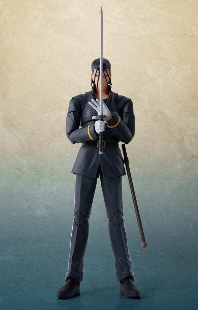 Rurouni Kenshin: Meiji Swordsman Romantic Story S.H. Figuarts Actionfigur Hajime Saito 17 cm - Smalltinytoystore