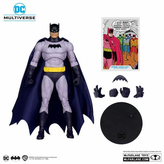DC Multiverse Actionfiguren Purple Batman CHASE