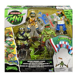 Teenage Mutant Ninja Turtles Classic Actionfiguren 4er-Pack Sewer Heroes mit Fallschirm