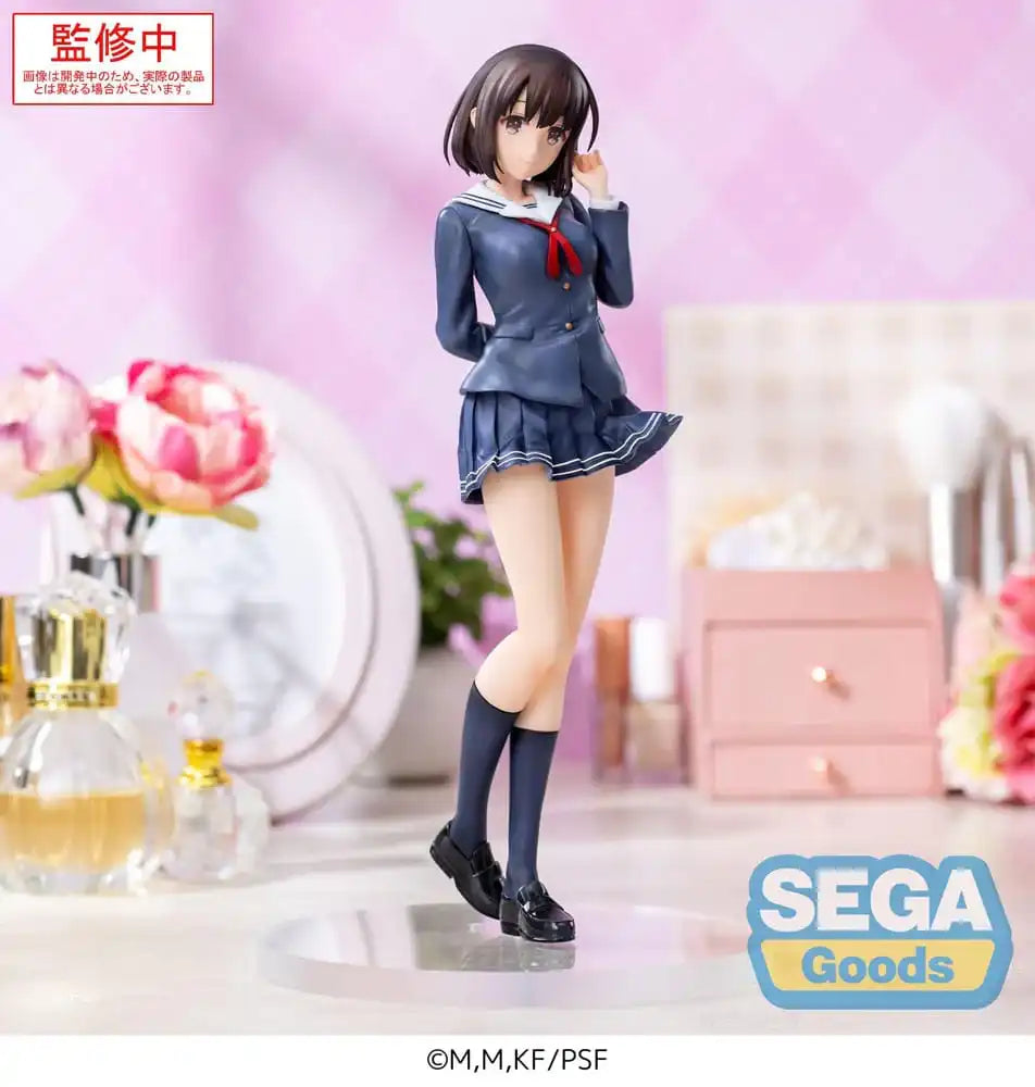 Saekano the Movie: finale Luminasta PVC Statue Megumi Kato Uniform Ver. 22 cm - Smalltinytoystore