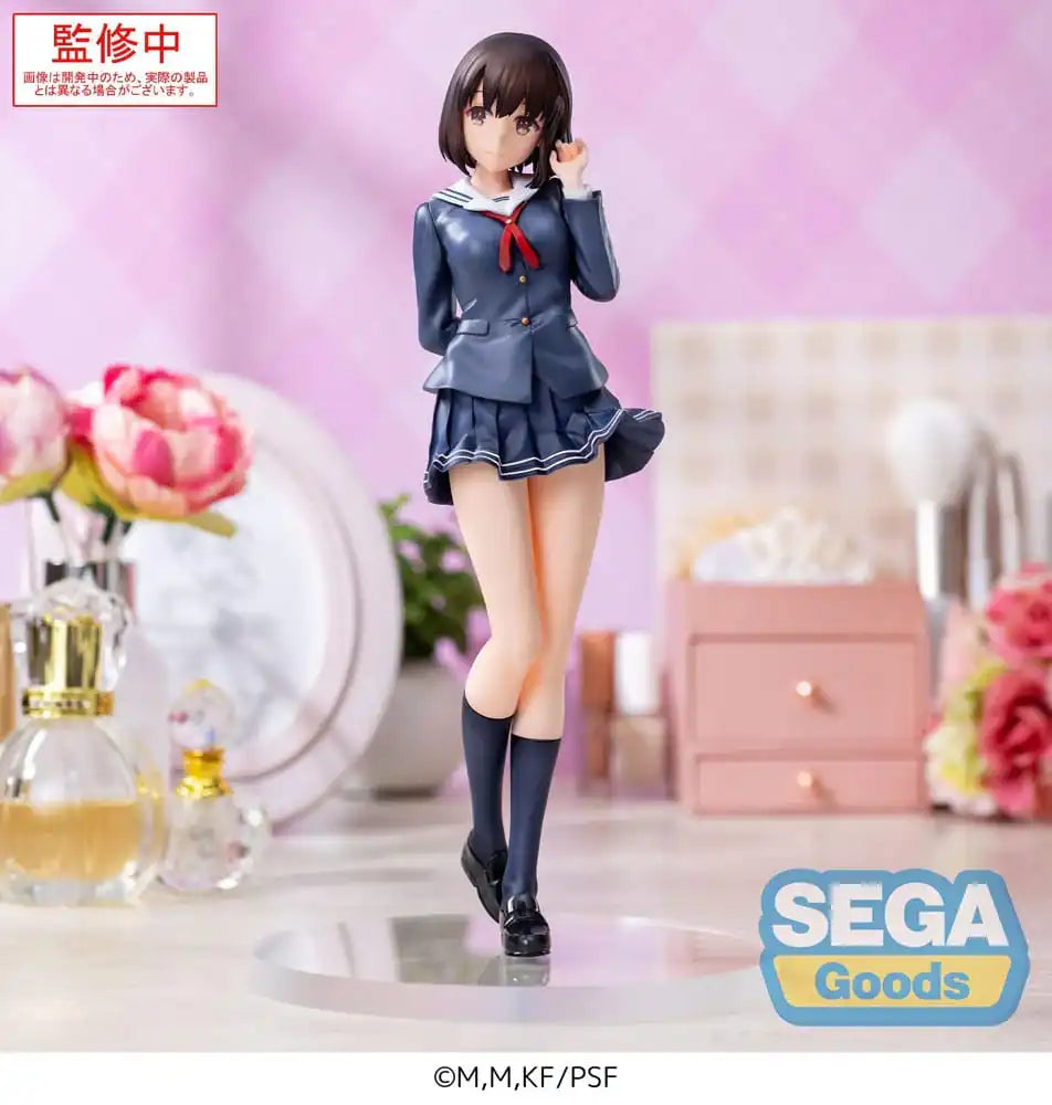 Saekano the Movie: finale Luminasta PVC Statue Megumi Kato Uniform Ver. 22 cm - Smalltinytoystore
