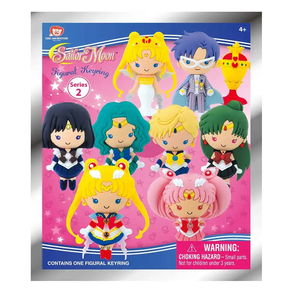 Sailor Moon 3D PVC-Taschenanhänger Series 4 Display (24) - Smalltinytoystore