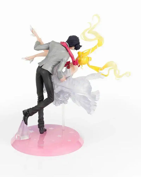 Sailor Moon FiguartsZERO Chouette PVC Statue Usagi & Tuxedo Mask Moonlight Glow Edition 24 cm - Smalltinytoystore