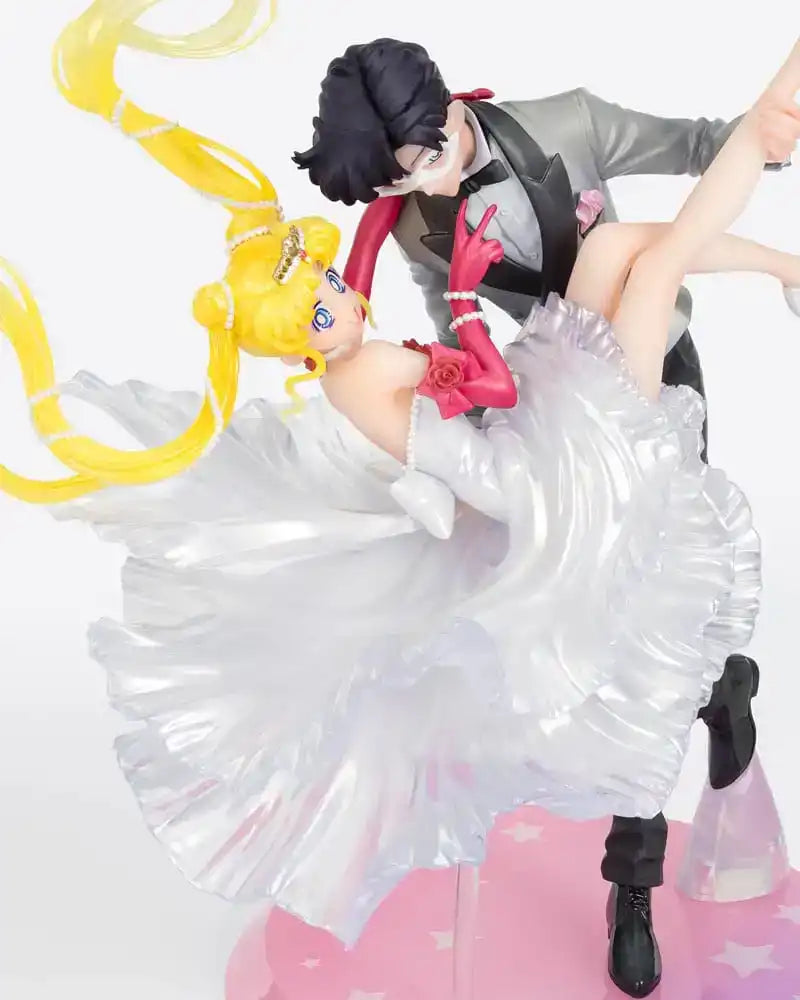 Sailor Moon FiguartsZERO Chouette PVC Statue Usagi & Tuxedo Mask Moonlight Glow Edition 24 cm - Smalltinytoystore