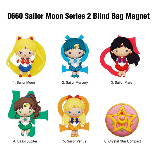 Sailor Moon Magnete blind pack Series 2 Display (12) - Smalltinytoystore
