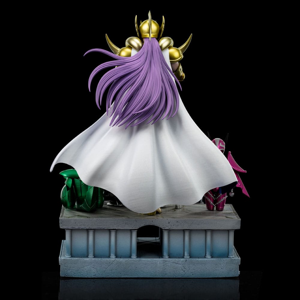 Saint Seiya Art Scale Statue 1/10 Aries Mu Deluxe 27 cm - Smalltinytoystore