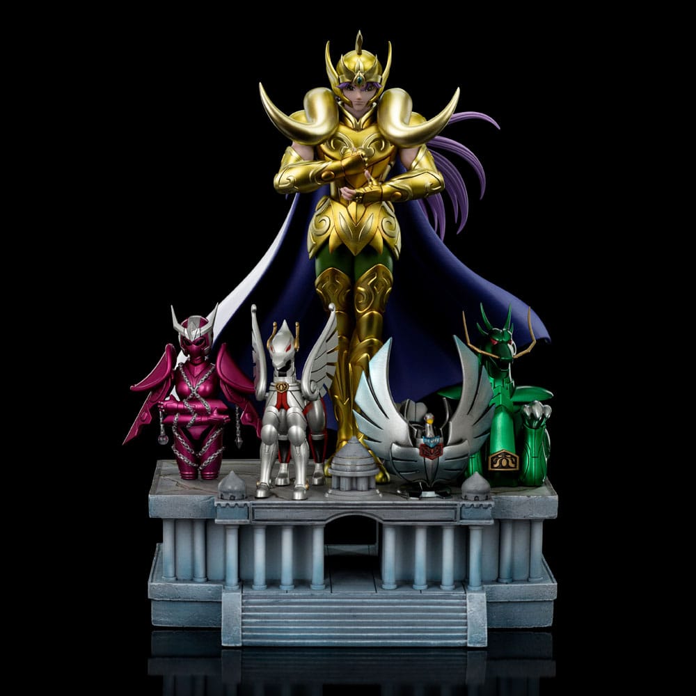 Saint Seiya Art Scale Statue 1/10 Aries Mu Deluxe 27 cm - Smalltinytoystore
