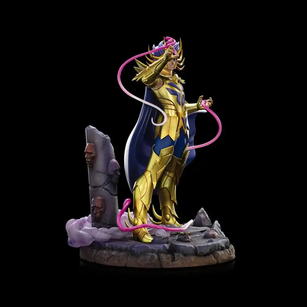 Saint Seiya Art Scale Statue 1/10 Cancer Deathmask 23 cm - Smalltinytoystore
