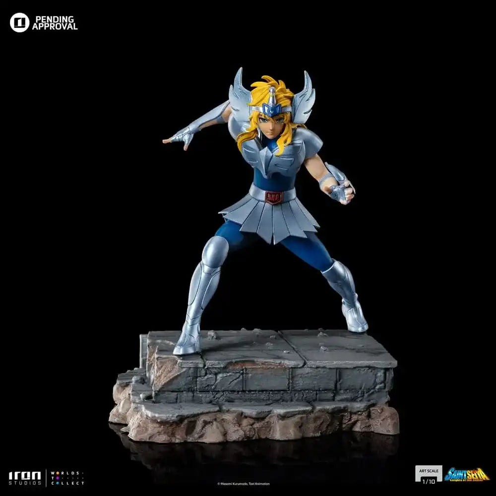 Saint Seiya Art Scale Statue 1/10 Cygnus Hyoga 19 cm - Smalltinytoystore