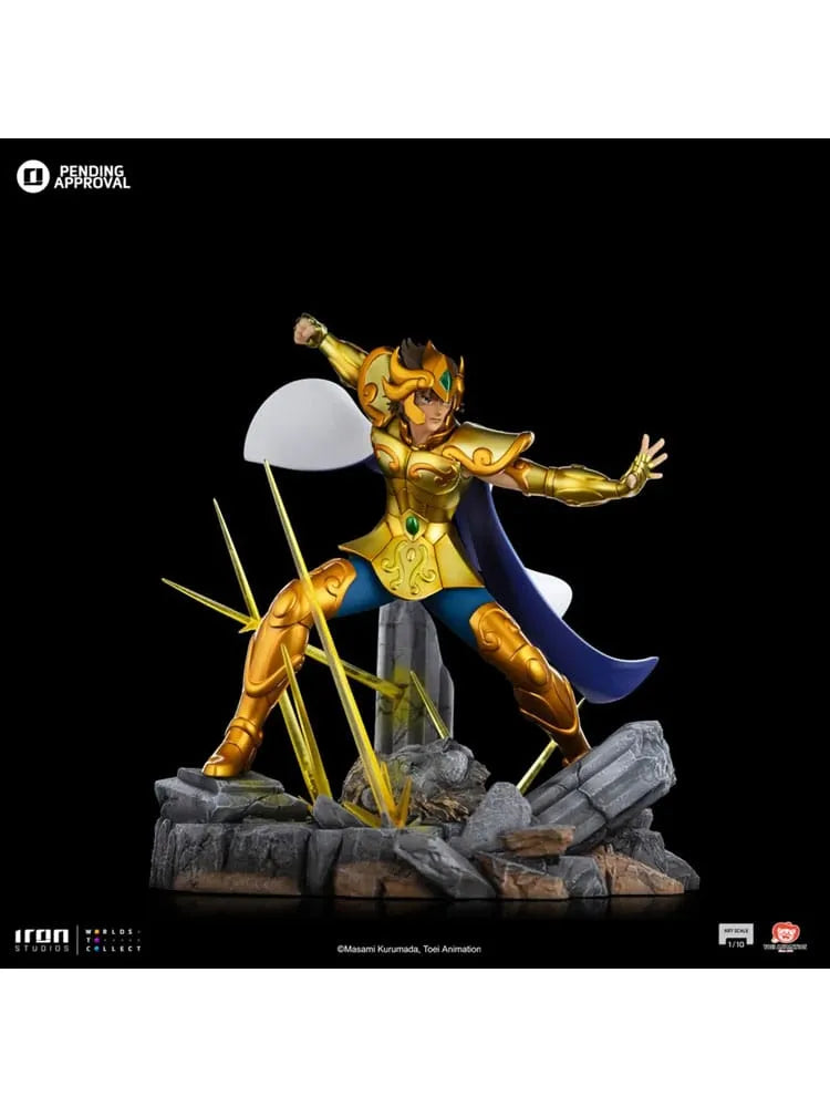 Saint Seiya Art Scale Statue 1/10 Leo Aiolia 24 cm - Smalltinytoystore