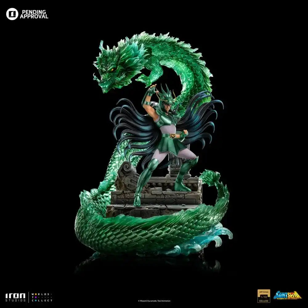 Saint Seiya Deluxe Art Scale Statue 1/10 Dragon Shiryu 38 cm - Smalltinytoystore
