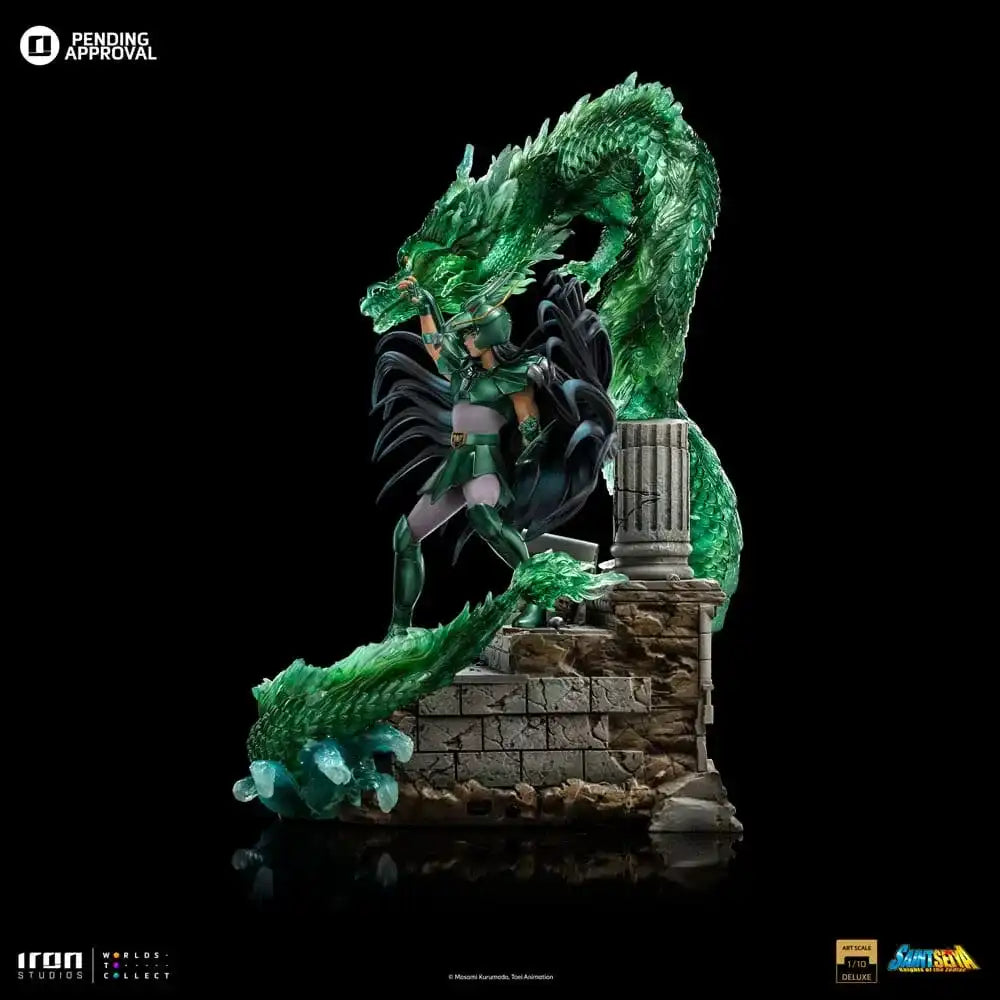 Saint Seiya Deluxe Art Scale Statue 1/10 Dragon Shiryu 38 cm - Smalltinytoystore