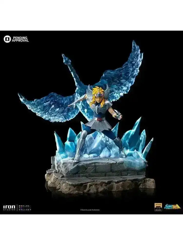 Saint Seiya Deluxe BDS Art Scale Statue 1/10 Cygnus Hyoga 27 cm - Smalltinytoystore