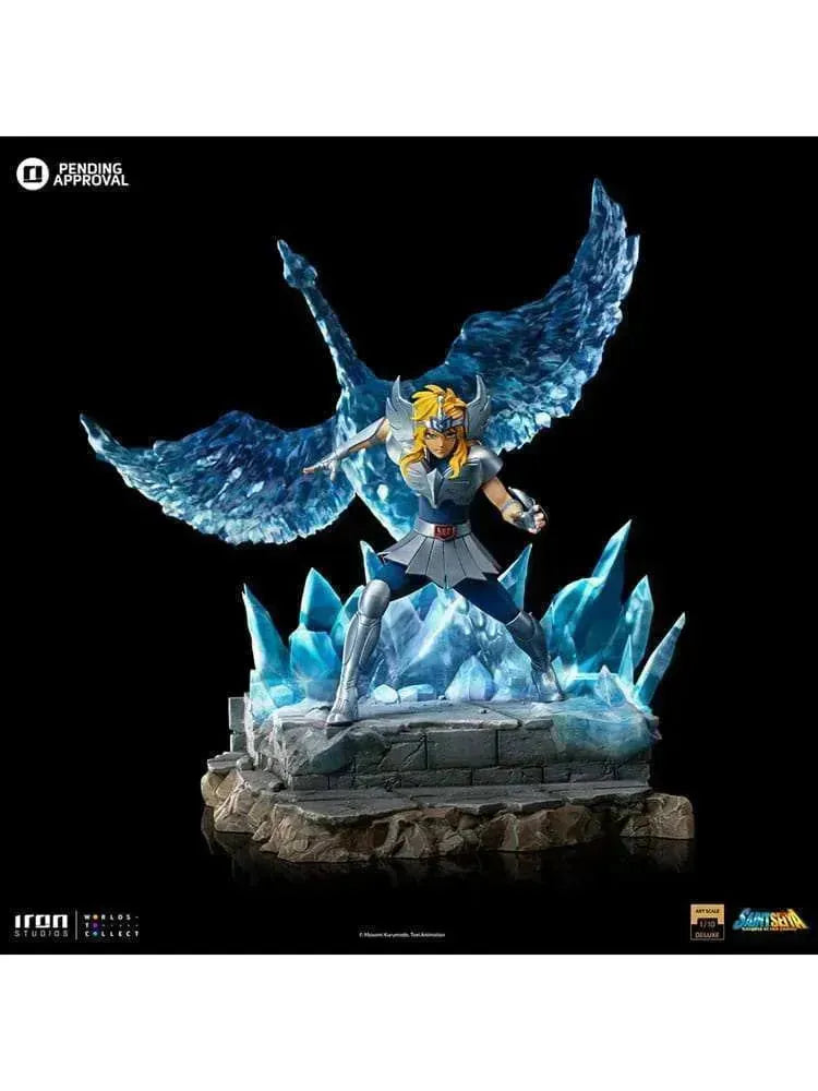 Saint Seiya Deluxe BDS Art Scale Statue 1/10 Cygnus Hyoga 27 cm - Smalltinytoystore