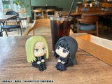 Sakamoto Days Look Up PVC Statue Shishiba & Osaragi Set (with gift) 11 cm - Smalltinytoystore