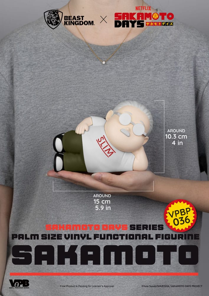 Sakamoto Days Piggy Vinyl Spardose Taro Sakamoto 14 cm - Smalltinytoystore