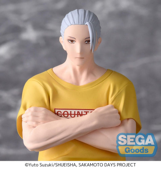 Sakamoto Days PM Perching PVC Statue Taro Sakamoto Serious Ver. 14 cm - Smalltinytoystore