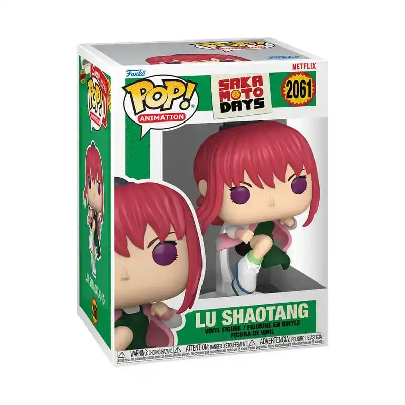 Sakamoto Days POP! Animation Vinyl Figuren Lu 9 cm - Smalltinytoystore