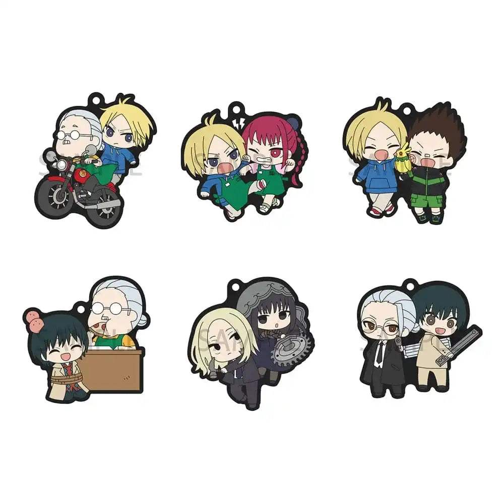 Sakamoto Days Rubber Mascot Buddycolle Gummi-Anhänger 7 cm Sortiment (6) - Smalltinytoystore