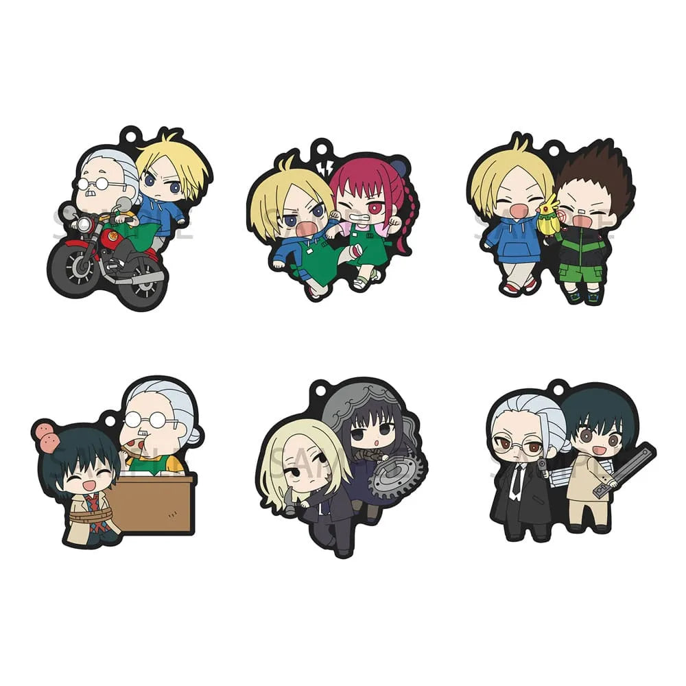 Sakamoto Days Rubber Mascot Buddycolle Gummi-Anhänger 7 cm Sortiment (6) - Smalltinytoystore