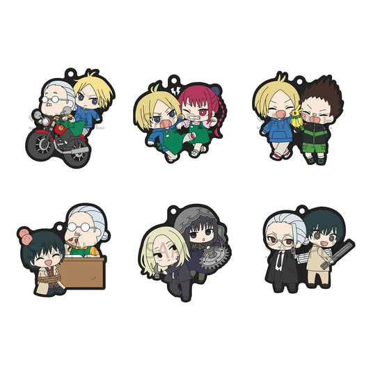 Sakamoto Days Rubber Mascot Buddycolle Gummi-Anhänger 7 cm Sortiment (6) - Smalltinytoystore