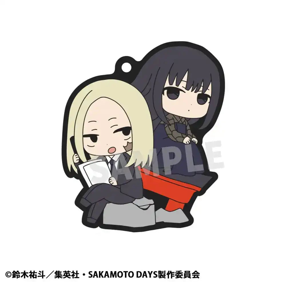 Sakamoto Days Rubber Mascot Buddycolle Gummi-Anhänger Vol. 2 7 cm Sortiment (6) - Smalltinytoystore