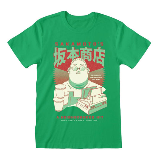 Sakamoto Days T-Shirt Greens Größe S - Smalltinytoystore