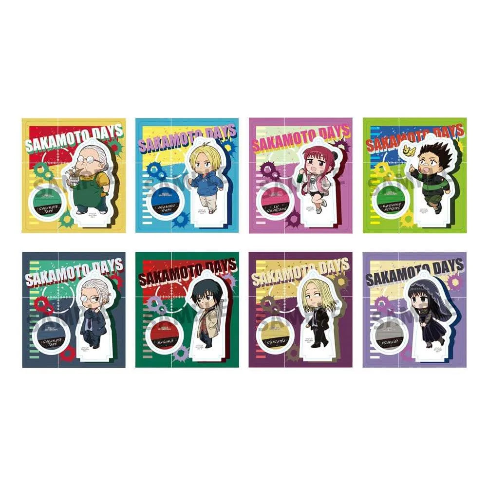 Sakamoto Days TokoToko Acryl Figuren Display 9 cm (8) - Smalltinytoystore