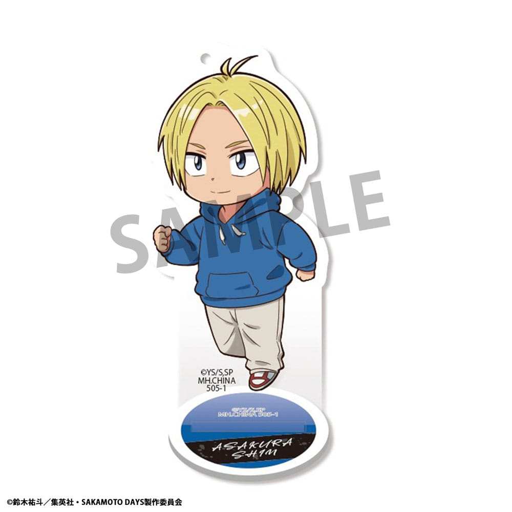 Sakamoto Days TokoToko Acryl Figuren Display 9 cm (8) - Smalltinytoystore