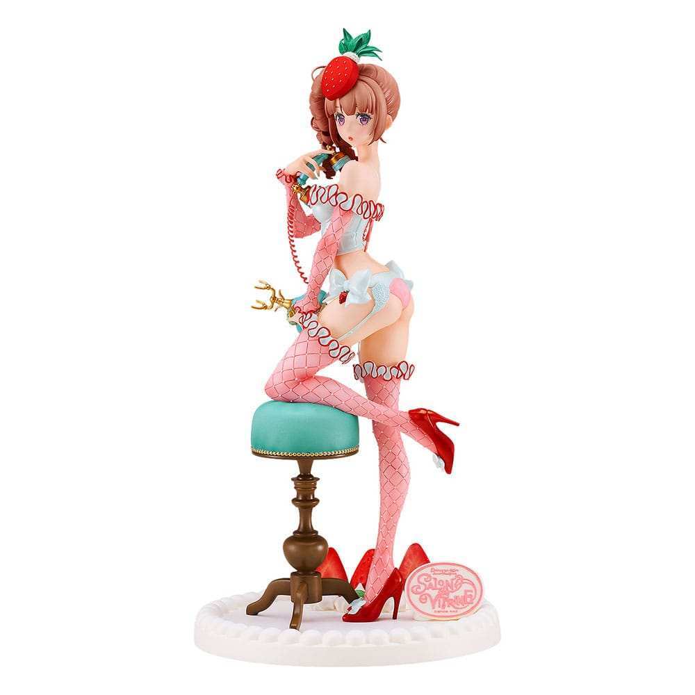 Salon de Vitrine PVC Statue 1/6 Strawberry Shortcake Bustier Girl 26 cm - Smalltinytoystore