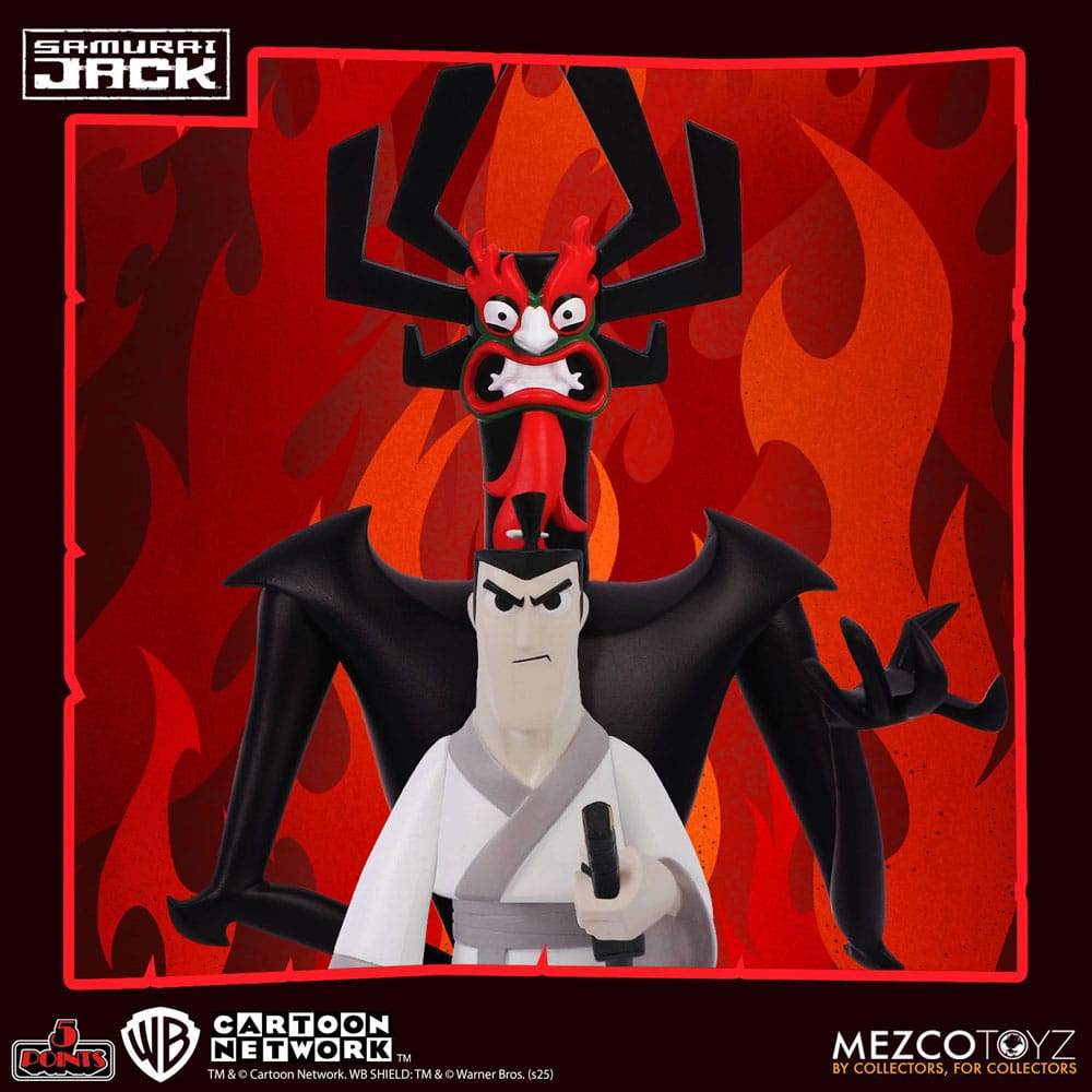 Samurai Jack 5 Points Actionfiguren 9 cm Deluxe Set Sortiment (24) - Smalltinytoystore