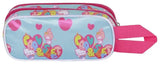 Sanrio 3D Double Federmäppchen Hello Kitty Friendship Blue