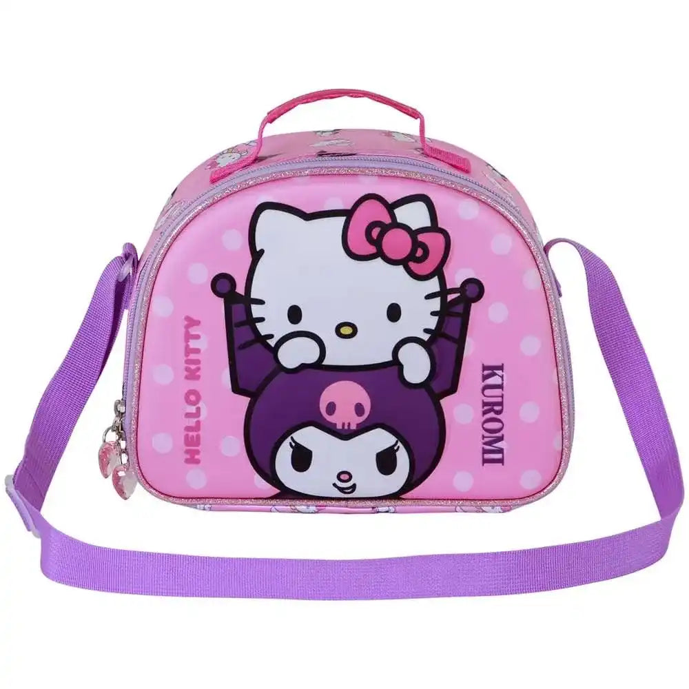 Sanrio 3D Lunch Box Brotzeittasche Hello Kitty Playful Pink