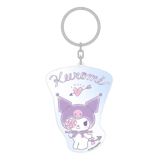 Sanrio Acryl Schlüsselanhänger Kuromi 6 cm - Smalltinytoystore