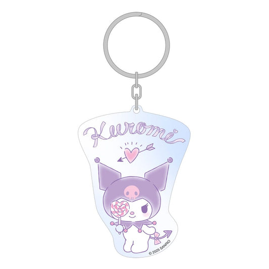 Sanrio Acryl Schlüsselanhänger Kuromi 6 cm - Smalltinytoystore