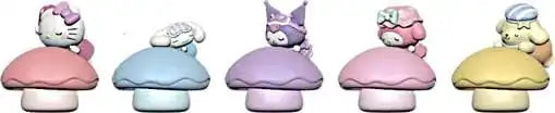 Sanrio Bedside Light Little Mushroom Series Minifiguren Hello Kitty and Friends 8 cm Display (12)