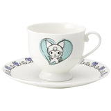 Sanrio Bone China Tasse und Teller Set Kuromi - Smalltinytoystore