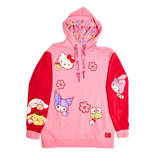 Sanrio by Loungefly Kapuzenpullover Unisex Sanrio & Friends Größe XL - Smalltinytoystore