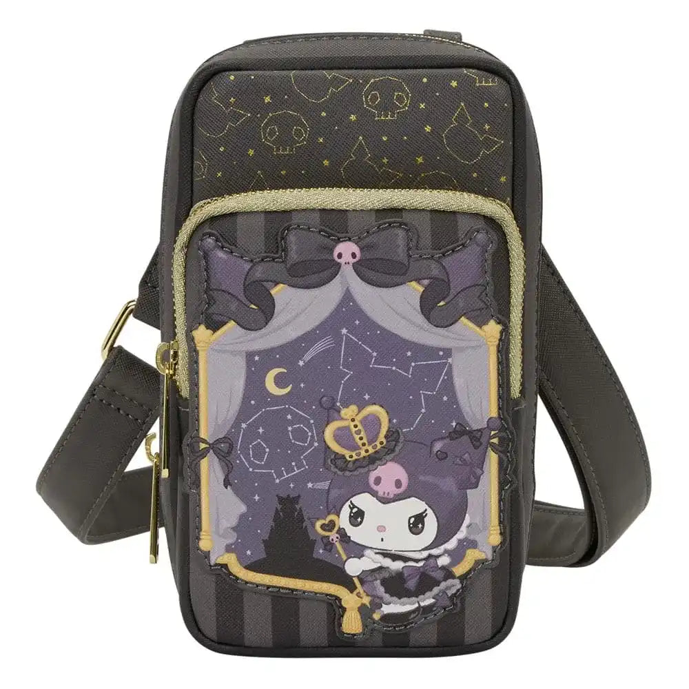 Sanrio by Loungefly Umhängetasche mit Geldbeutel 20th Anniversary Kuromi Cell Phone