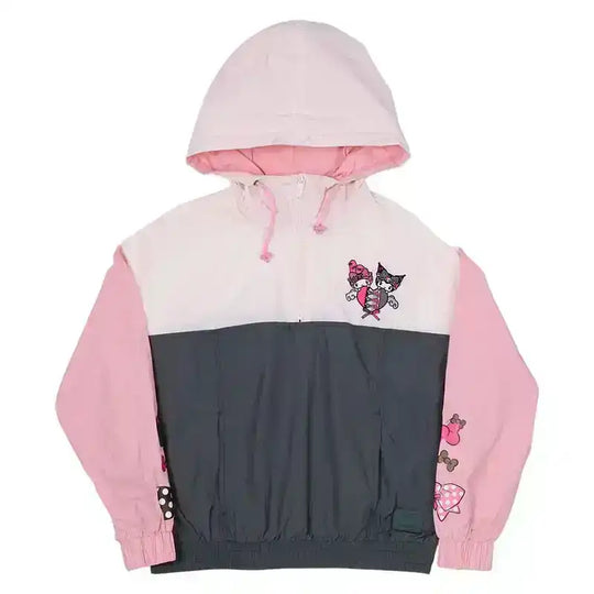Sanrio by Loungefly Windbreaker Jacke My Melody and Kuromi Größe XL
